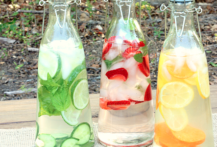 Flavored Summer Water, Spring has Sprung