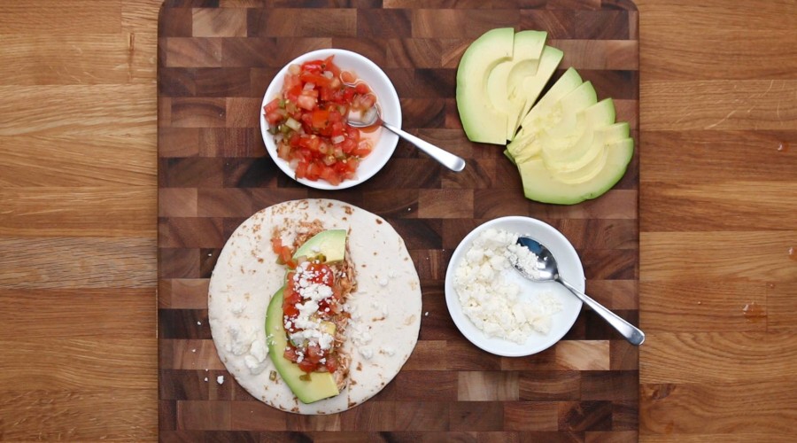 Slow Cooked Chicken Tacos – Tasty