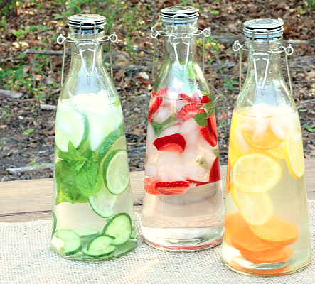 Flavored Summer Water, Spring has Sprung