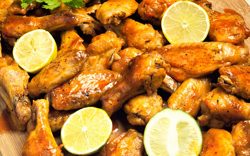 Father’s Day Sticky Stir Fry Lime Wings Recipe